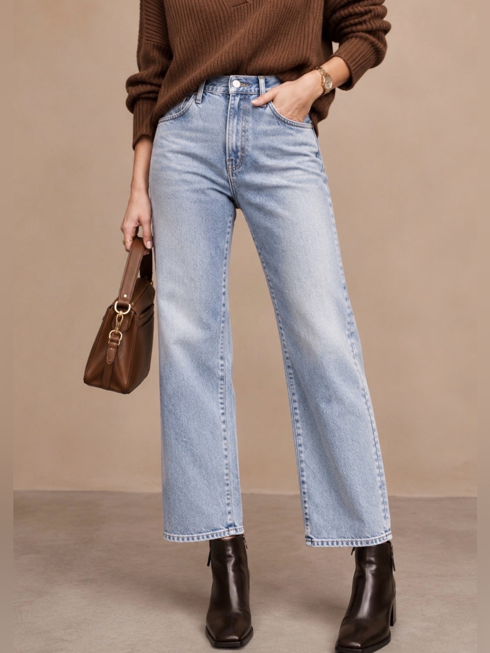 ❤️Wilfred Citizens of Humanity straight cropped highrise jeans